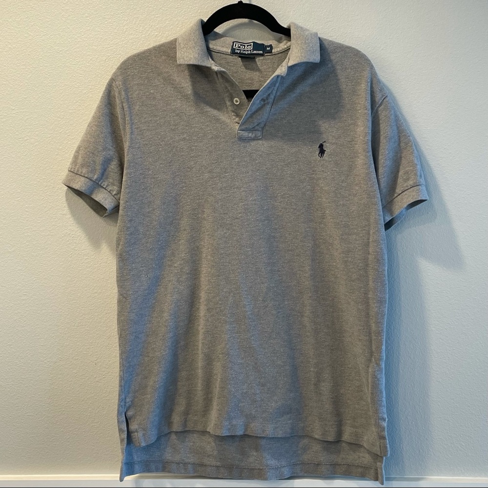 Ralph Lauren Gray Polo Shirt (M)